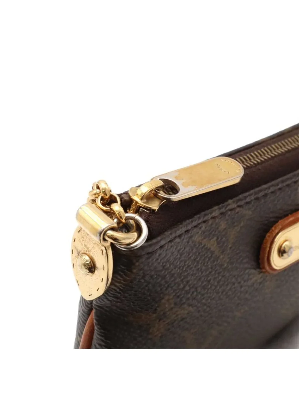 Louis Vuitton Monogram Pochette Mirror PM Chain Pouch Party Mini Bag